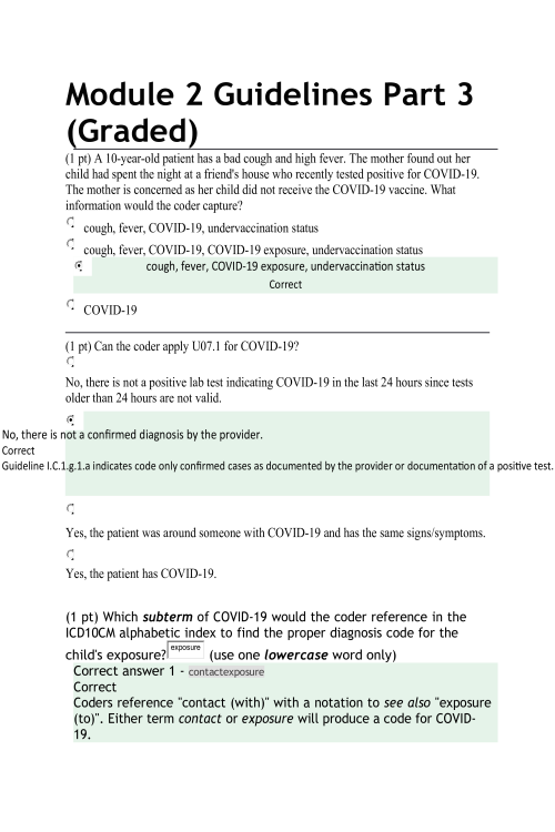 HIT 205 Module 2 Guidelines Part 3